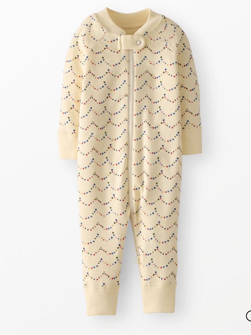 Hanna Andersson Holiday HannaJams™ Sleeper in Starry Garland
